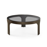 Liang & Eimil Arch Coffee Table Antique Bronze & Smoked Black