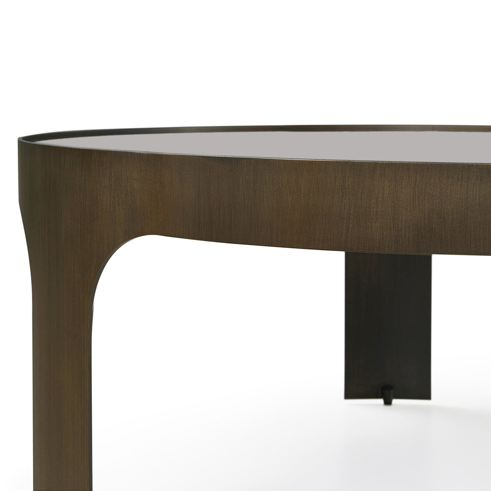 Arch Coffee Table - Antique Bronze & Smoked Black LiangAndEimil 7