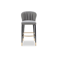 Liang & Eimil Maya Bar Stool Kaster II Anchor Grey