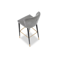 Liang & Eimil Maya Bar Stool Kaster II Anchor Grey