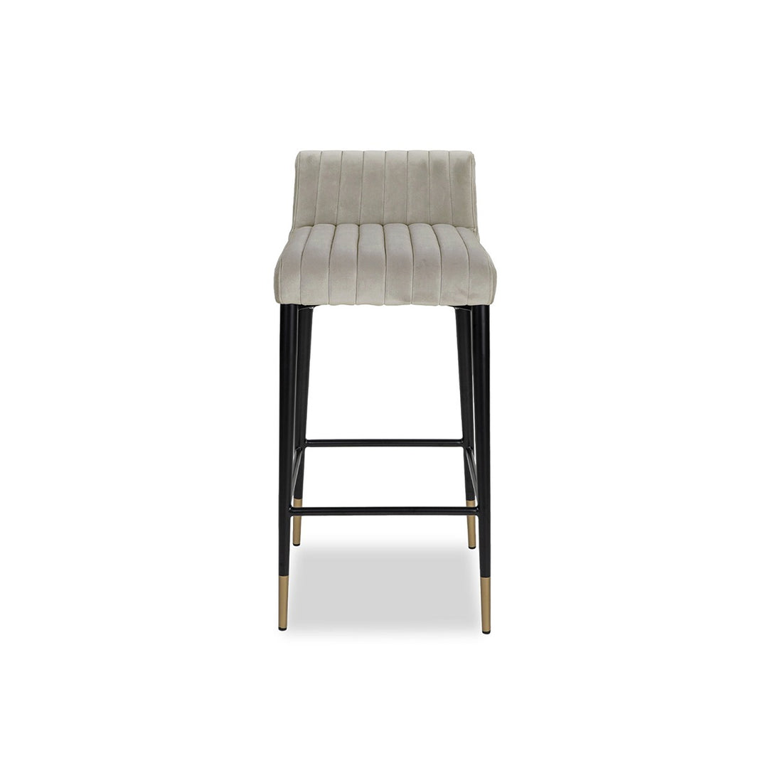 Coltrane Bar Stool - Megan Light Grey LiangAndEimil 1
