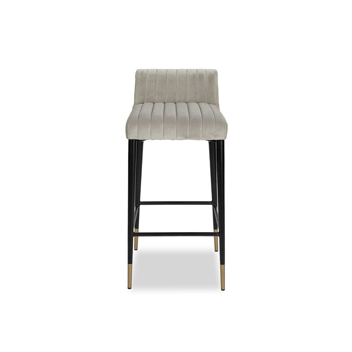 Coltrane Bar Stool - Megan Light Grey LiangAndEimil 1