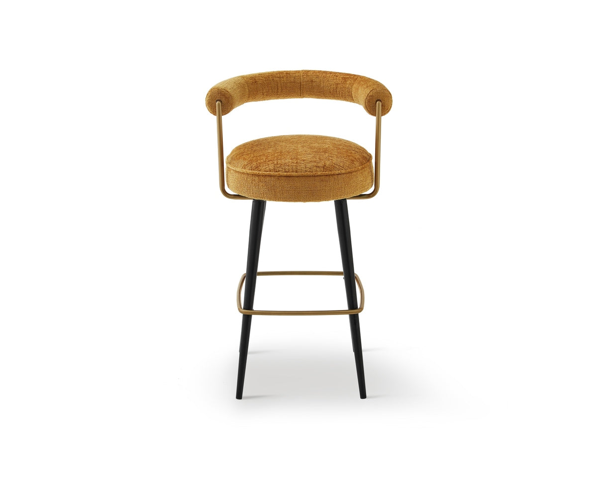 Liang & Eimil Josephine Bar Stool - Bennett Mustard