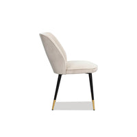 Liang & Eimil Jagger Set of 2 Dining Chairs Kaster II Pebble