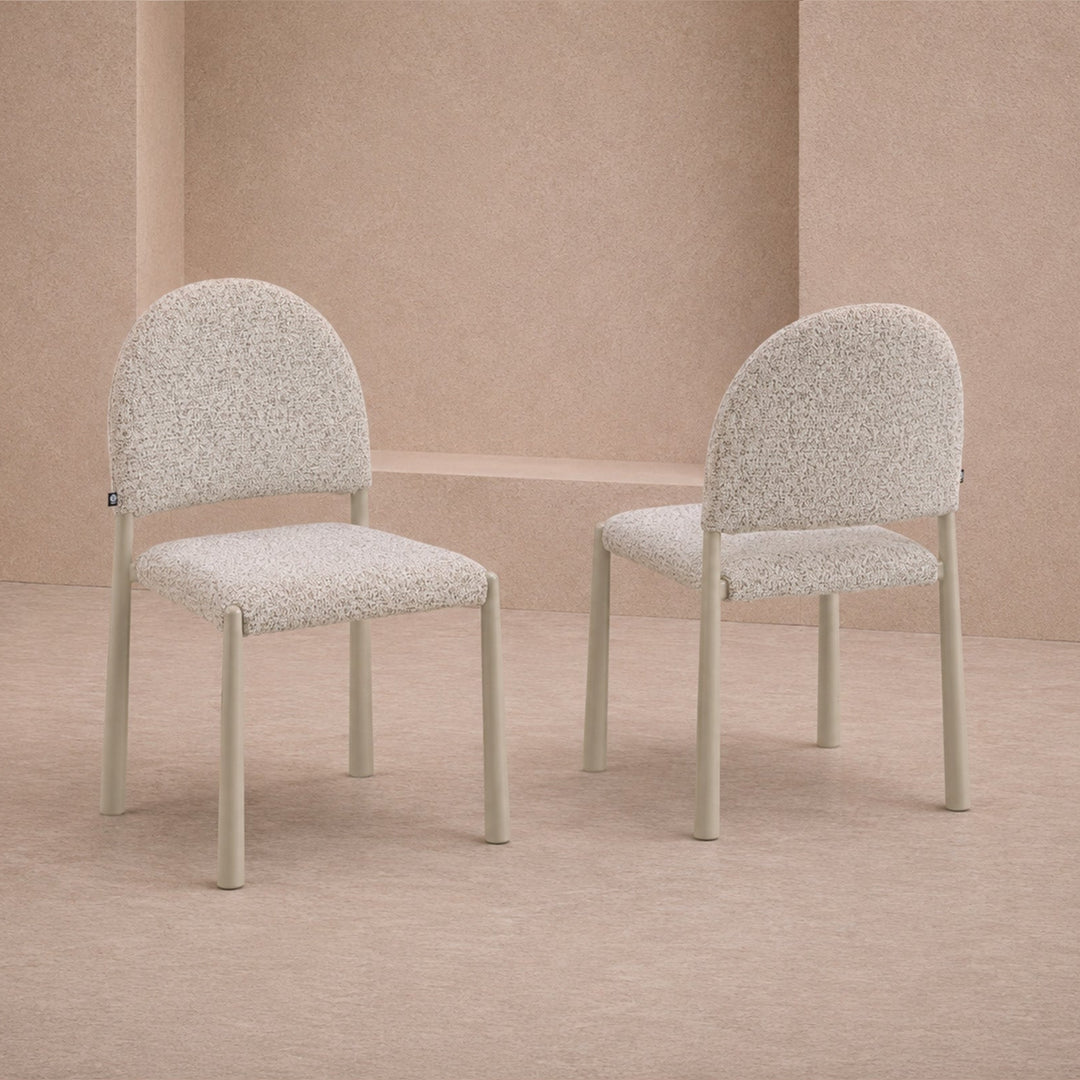 Noma Set of 2 Dining Chairs - Ripley Grav