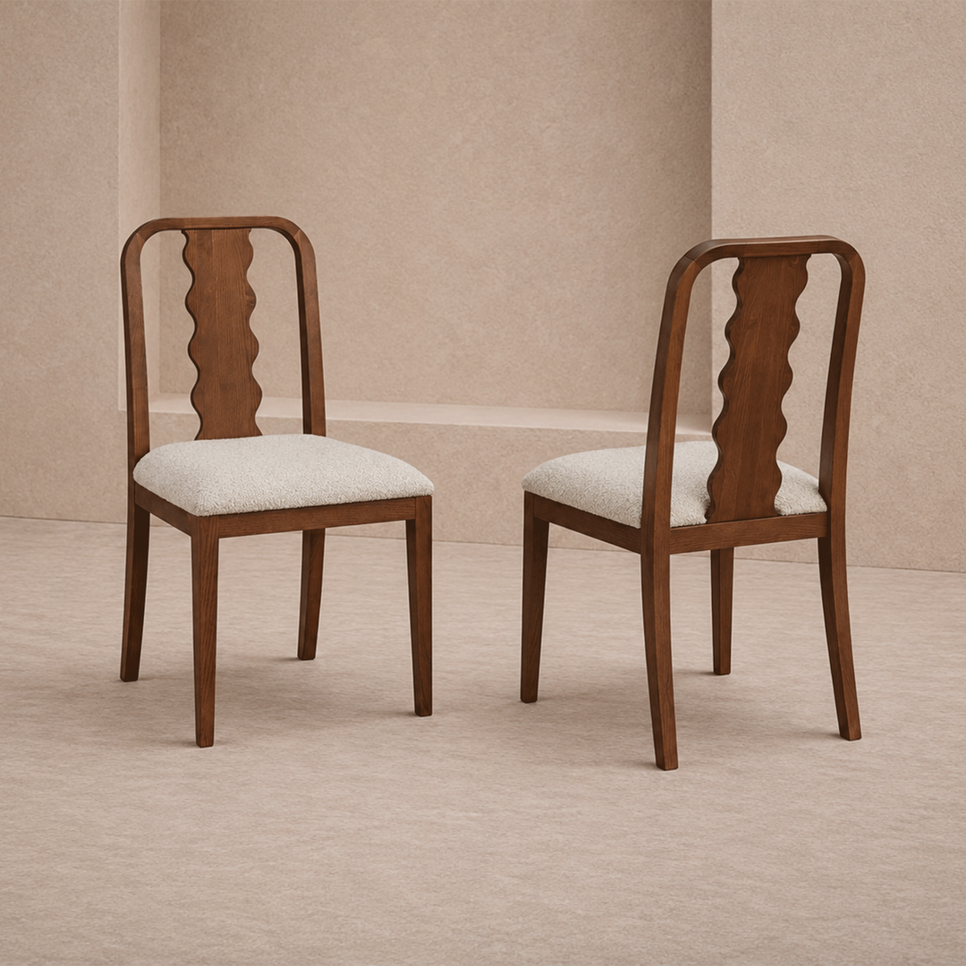 Diane Set of 2 Dining Chairs - Capella Sand