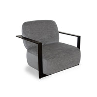 Liang & Eimil Archivolto Occasional Chair Sysley Chalk II & Matt Black