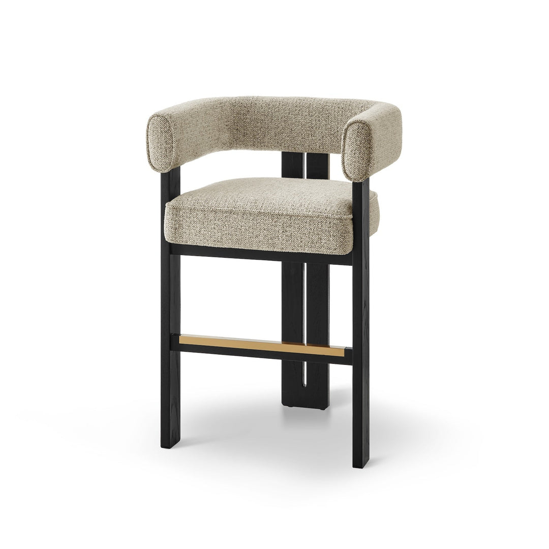 Tilda Counter Stool - Colmer Silver Grain LiangAndEimil 2