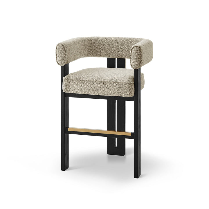 Tilda Counter Stool - Colmer Silver Grain LiangAndEimil 2