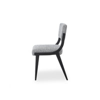 Liang & Eimil Miami Dining Chair Cordoba Speckle Grey & Matt Black