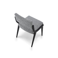 Liang & Eimil Miami Dining Chair Cordoba Speckle Grey & Matt Black