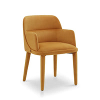 Liang & Eimil Diva Dining Chair with Arms in Kaster II Mustard