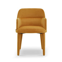 Liang & Eimil Diva Dining Chair with Arms in Kaster II Mustard