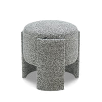 Liang & Eimil Ed Ottoman in Cordoba Speckle Grey