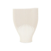 Liang & Eimil Carreto Ceramic Vase in White