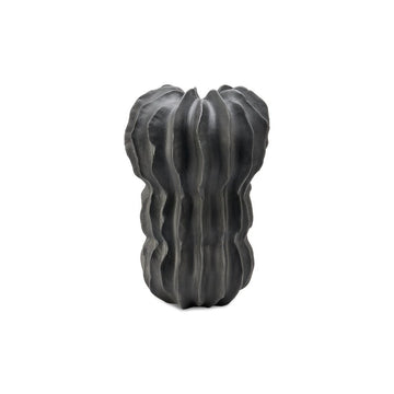 Liang & Eimil Latero Ceramic Vase in Dark Grey