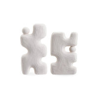 Liang & Eimil Zion Ceramic Sculpture White