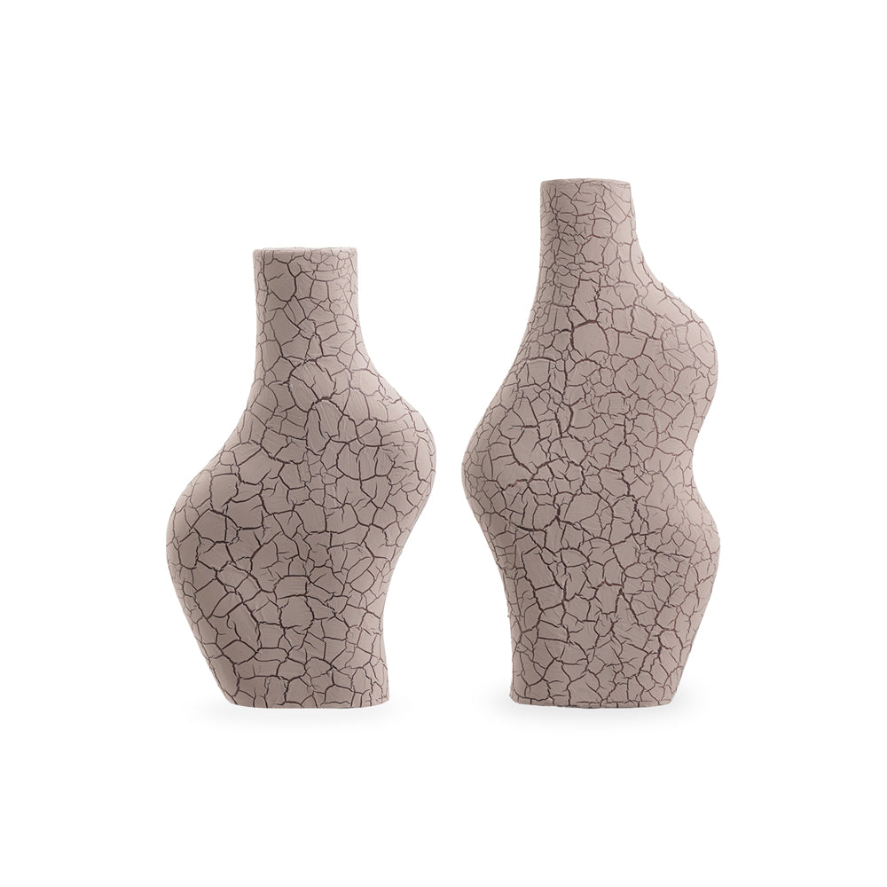 Liang & Eimil Marni Ceramic Vase Large Taupe