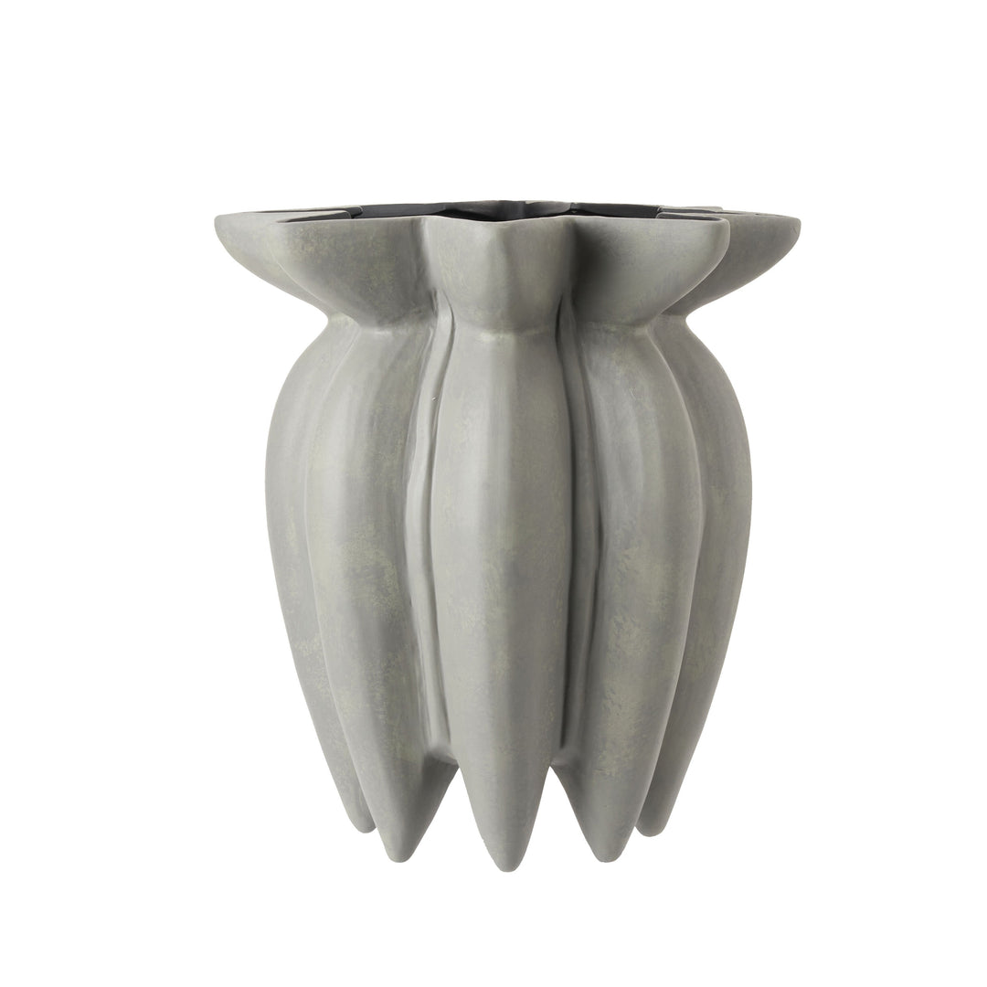 Petra Ceramic Vase - Grey LiangAndEimil 1