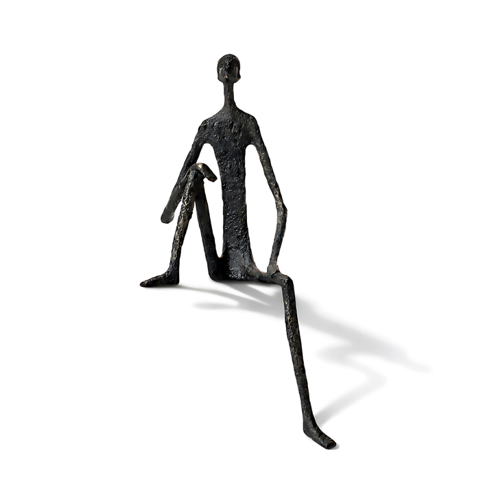Nerano Sculpture - Black Iron