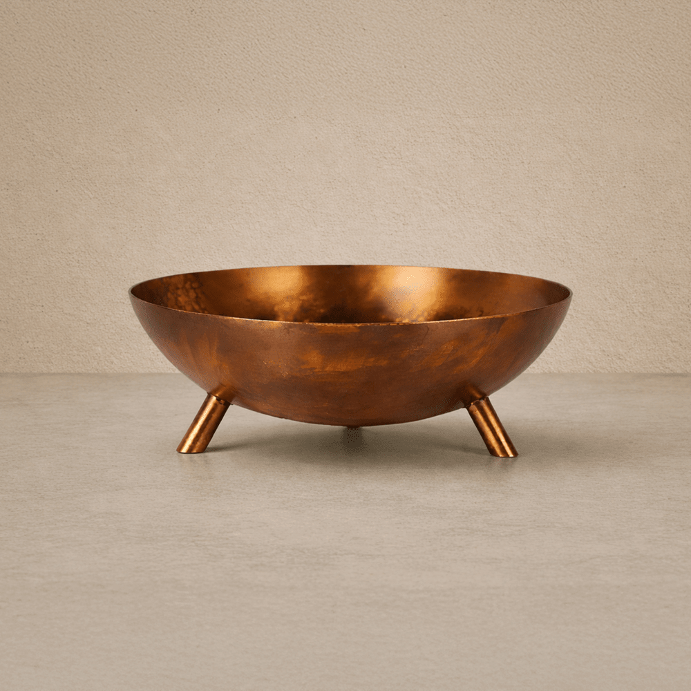 Tessaro Bowl - Antique Metal