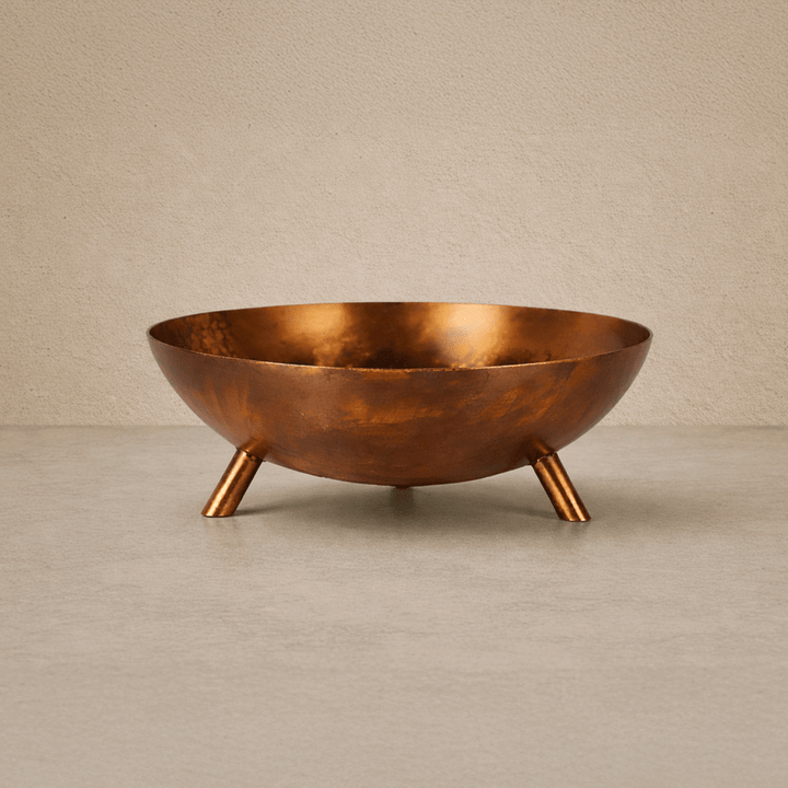 Tessaro Bowl - Antique Metal