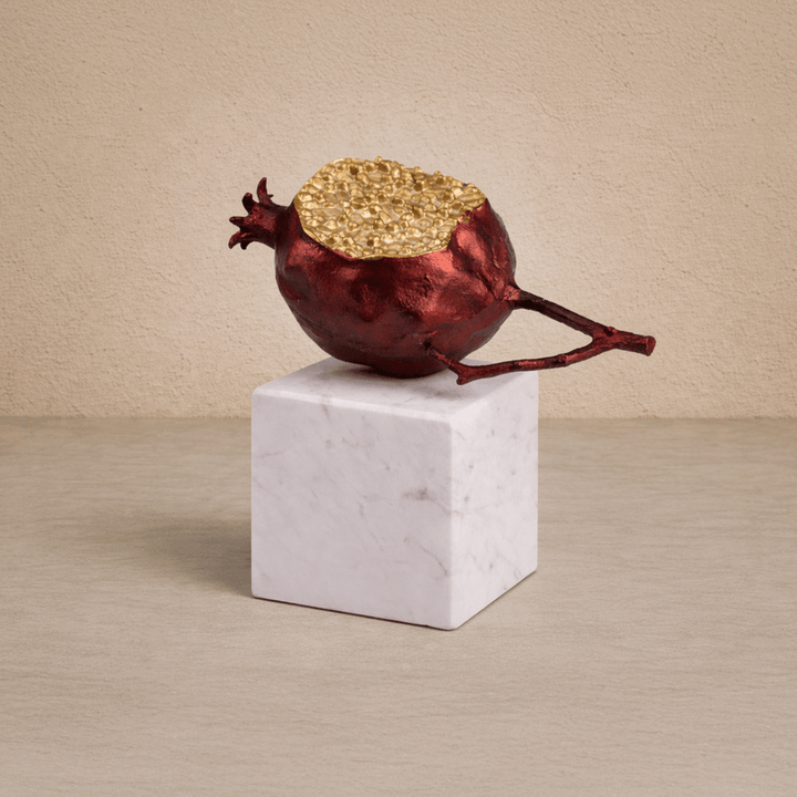 Orano Metal & Marble Sculpture