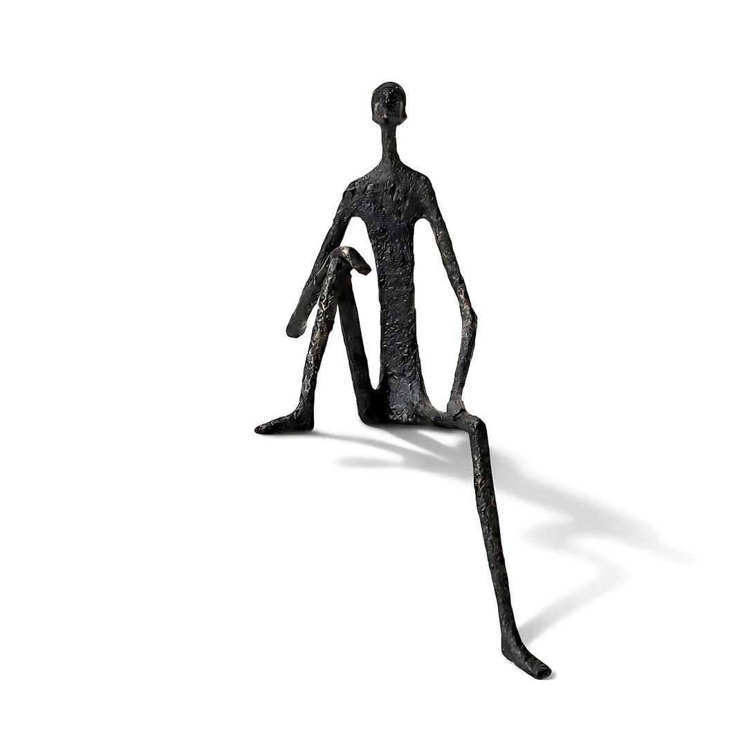 Nerano Sculpture - Black Iron