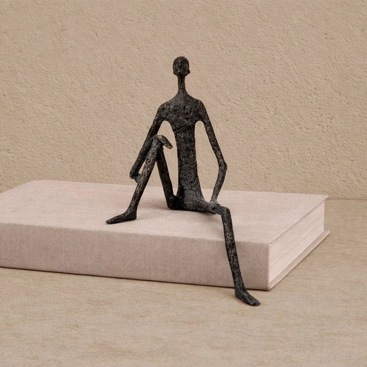 Nerano Sculpture - Black Iron