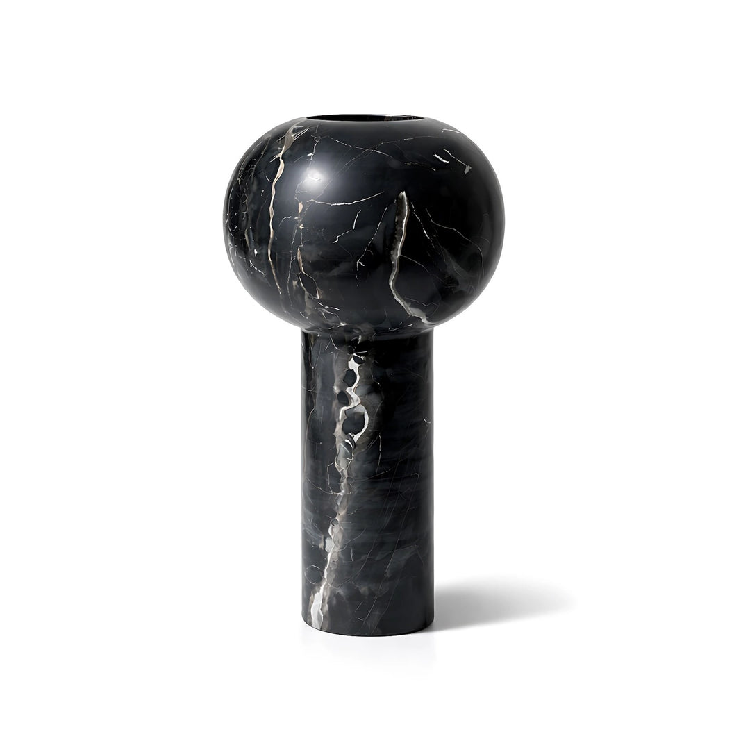 Isadora Vase - Black Marble