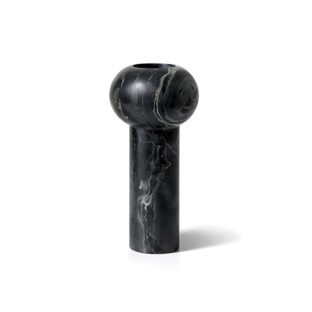Isadora Vase - Black Marble