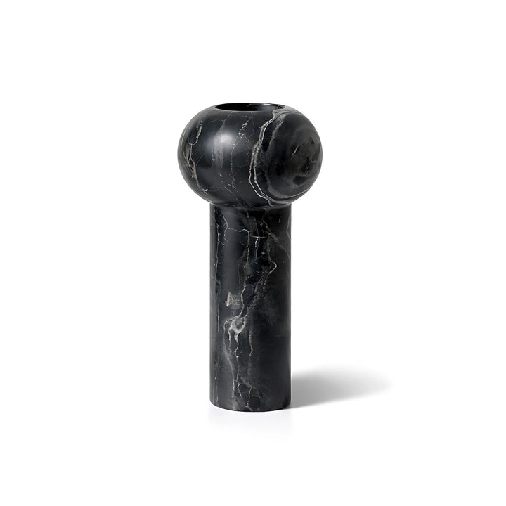 Isadora Vase - Black Marble