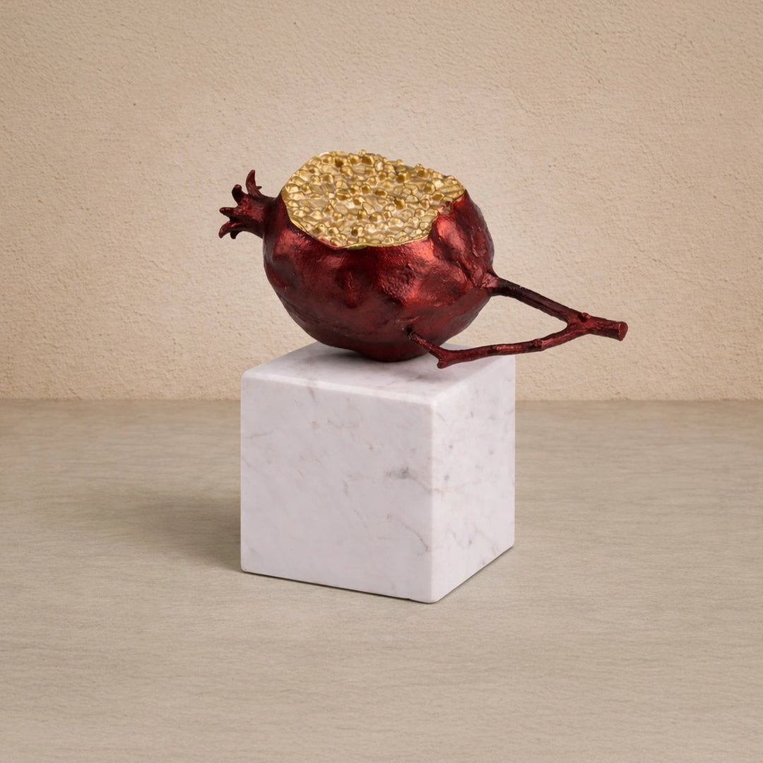 Orano Metal & Marble Sculpture