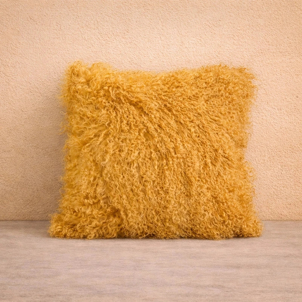Ametra Cushion - Warm Mustard