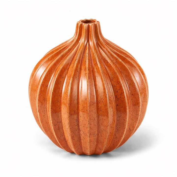 Selvino Ceramic Vase - Terracotta Glazed