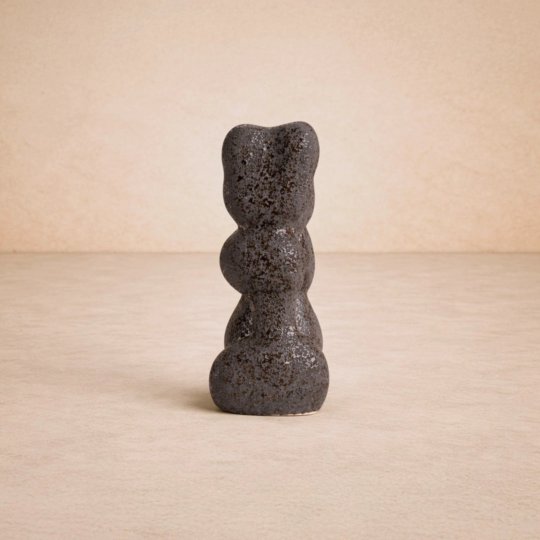 Ravena Large Ceramic Sculpture - Charcoal