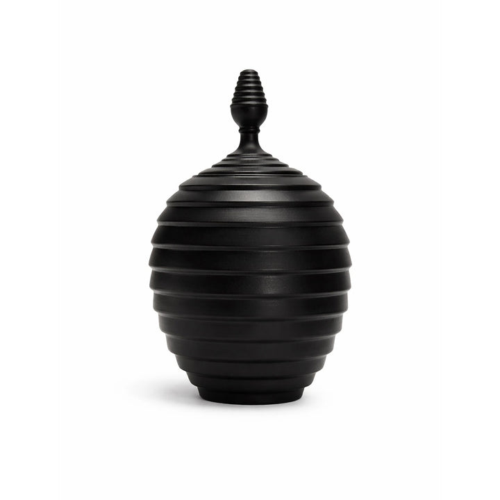 Nivora Ceramic Jar - Charcoal