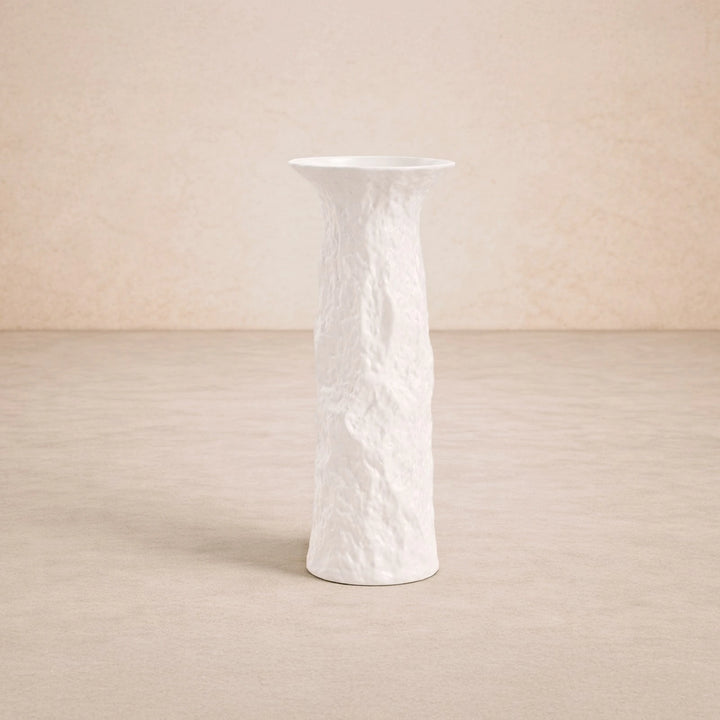 Valeno Ceramic Vase - White