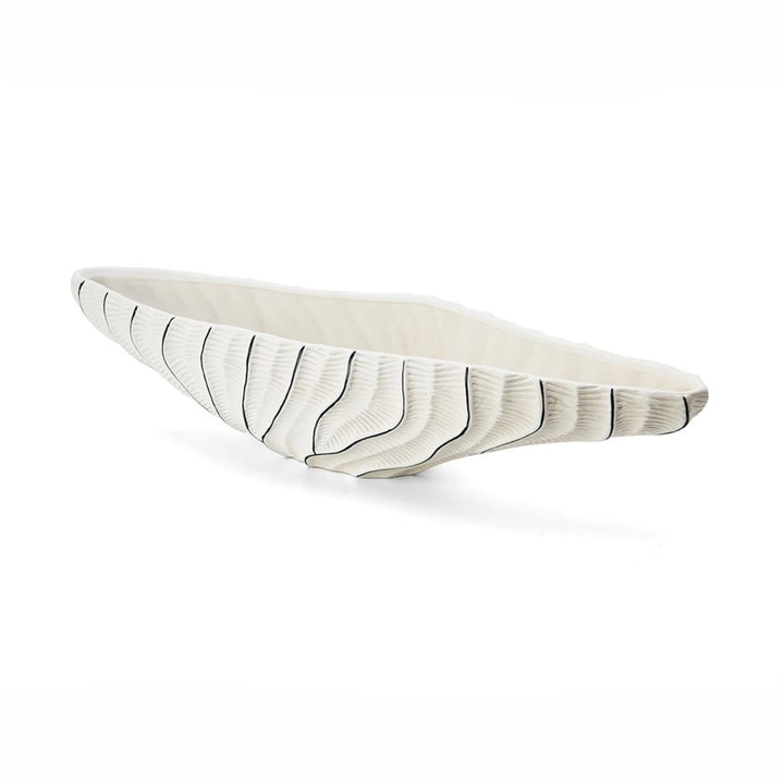 Ardessa Ceramic Bowl - White & Black