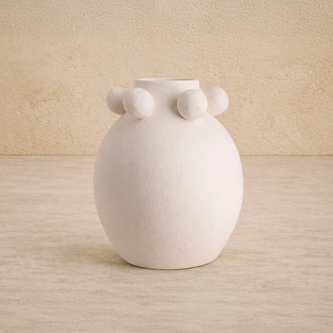 Melioro Ceramic Vase - White