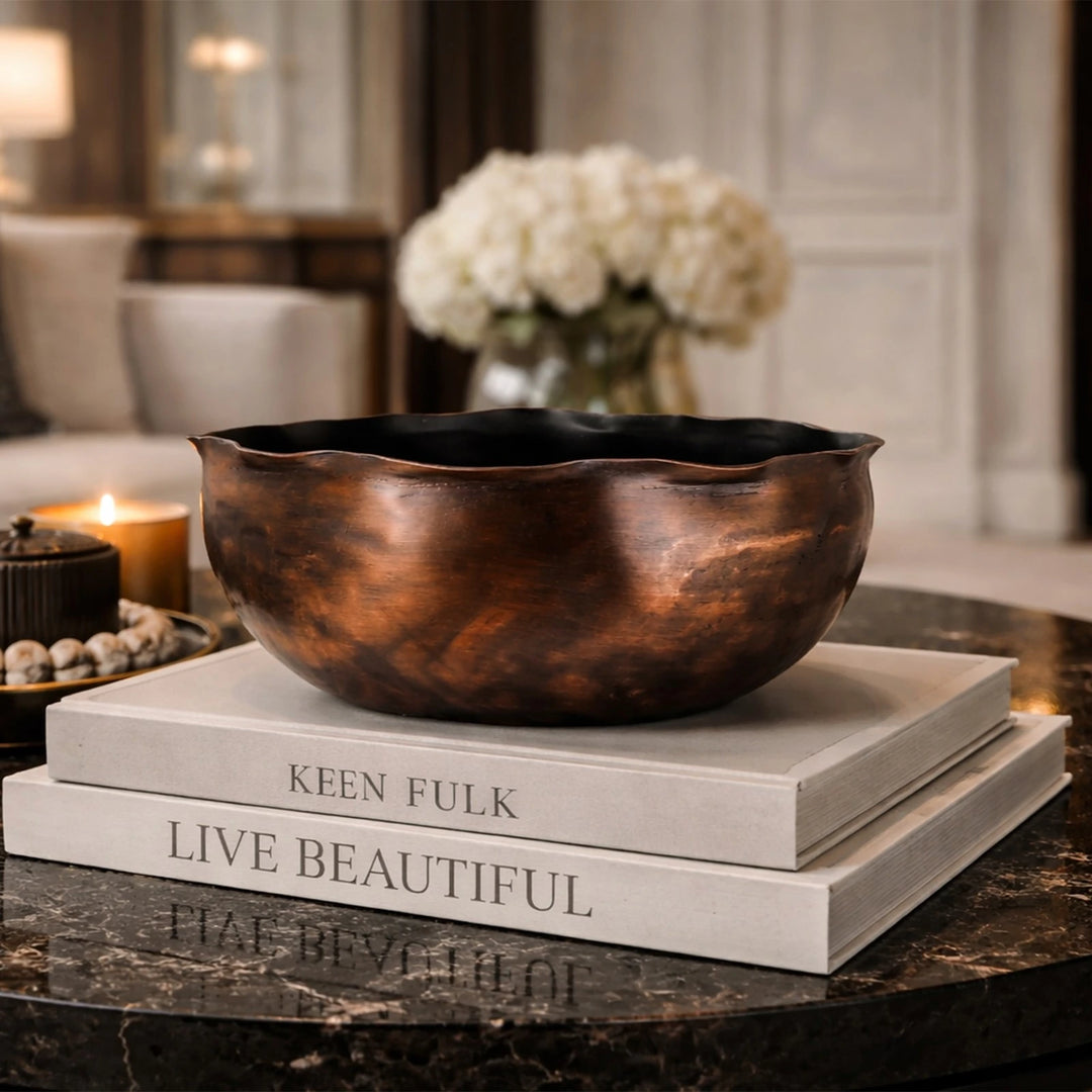 Amarion Bowl - Antique Copper