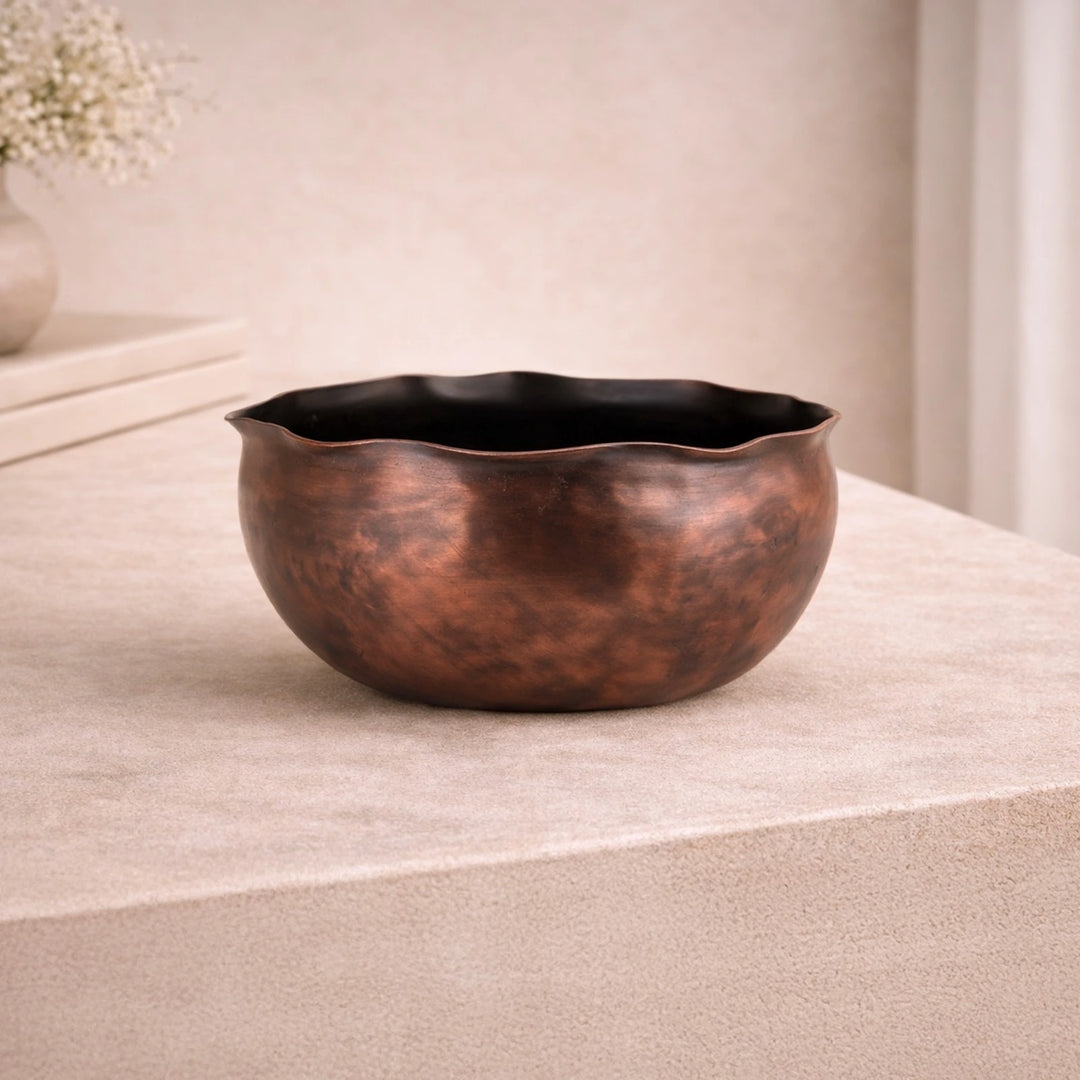 Amarion Bowl - Antique Copper