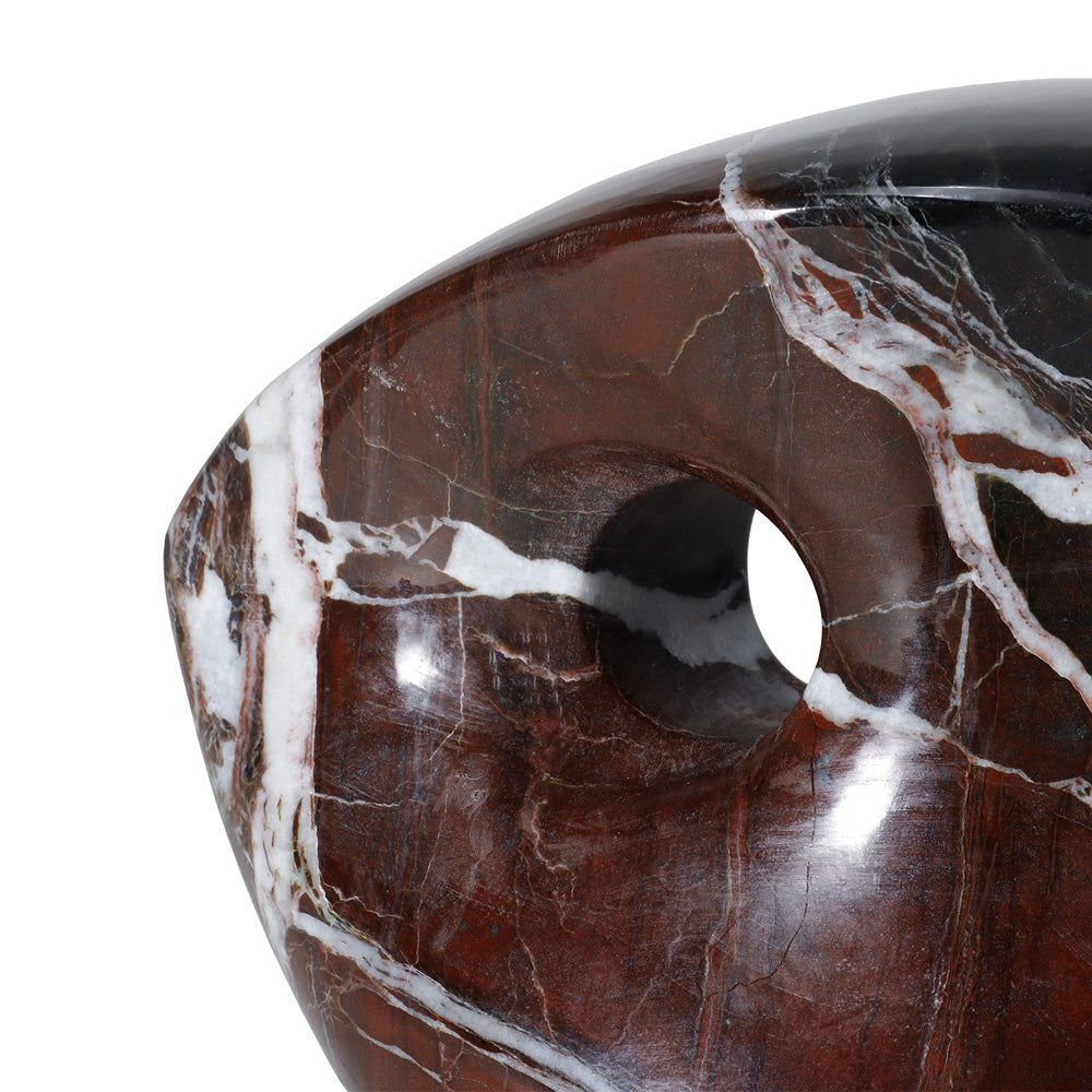 LiangAndEimil Niccolo Sculpture - Burgundy