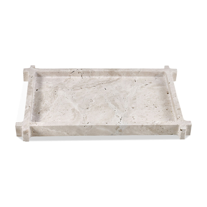 Roche Marble Tray - Beige LiangAndEimil 1
