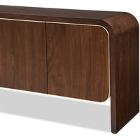 Liang & Eimil Walter Sideboard in Natural Walnut & Brass