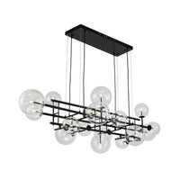 Liang & Eimil Icardi Pendant Lamp - Matt Black & Glass