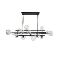 Liang & Eimil Icardi Pendant Lamp - Matt Black & Glass