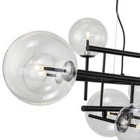 Liang & Eimil Icardi Pendant Lamp - Matt Black & Glass