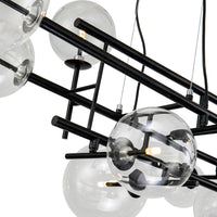 Liang & Eimil Icardi Pendant Lamp - Matt Black & Glass