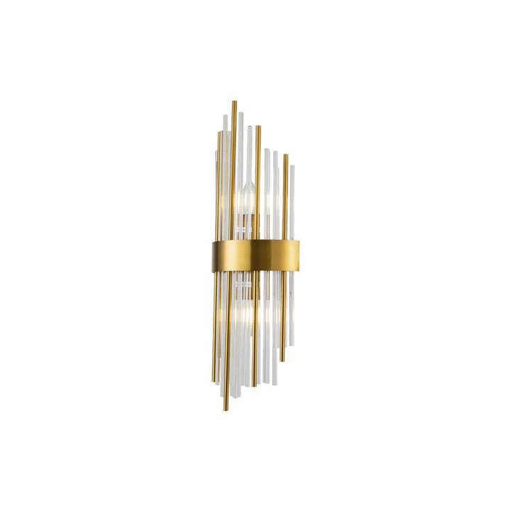 Clarins Wall Lamp - Brass & Clear LiangAndEimil 3